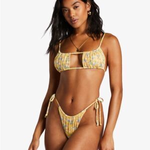 Billabong Southern Floral Alina Bralette Bikini Top